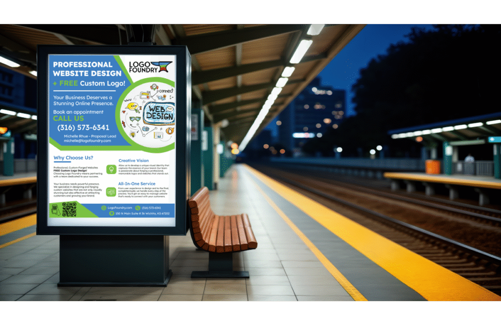 logo foundry ad design