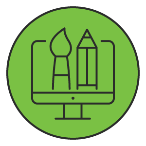 logo foundry website design icon